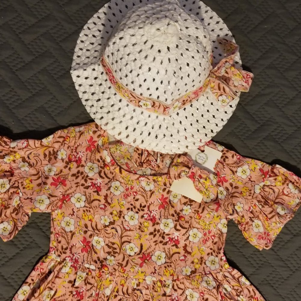 Spring & Summer Girls Dress/Beach Cover up